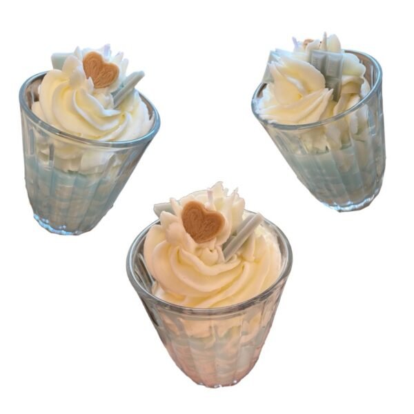 Áfonyás-Vaníliás muffin desszertgyertya
