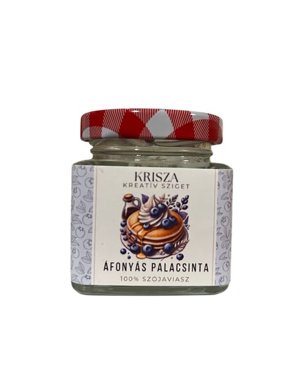 Áfonyás palacsinta illatgyertya
