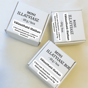 Mini illatviasz box  (választható illatban)