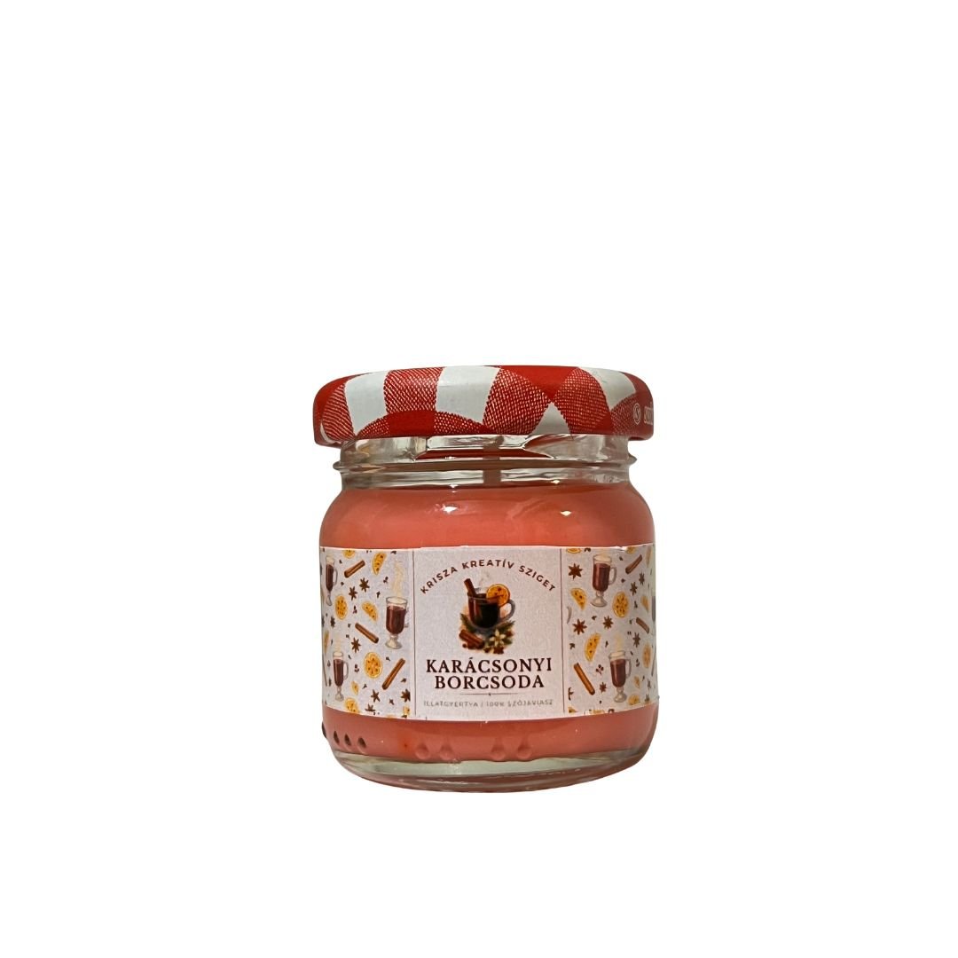 Karácsonyi Borcsoda illatgyertya