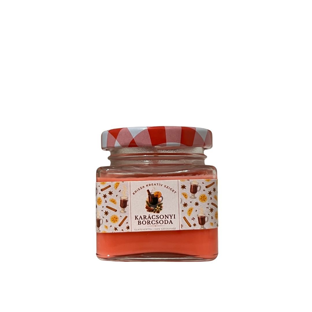 Karácsonyi Borcsoda illatgyertya