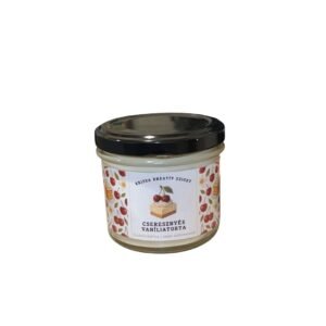Cseresznyés vaníliatorta illatgyertya